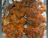 Foto langkah ke 6 dari resep Spicy BBQ Chicken with Cheesy Sauce (oven).