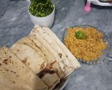 A picture of step 6 of Hoshposh Desi style.