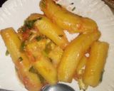 A picture of step 5 of Plain Matoke.