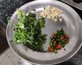 A picture of step 2 of Methi Lauki.