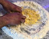A picture of step 2 of Homemade crab ravioli with sage lemon butter sauce.