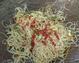 A picture of step 3 of Veg Chowmein.