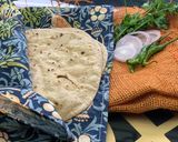 A picture of step 8 of Roti/Phulka.
