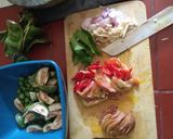 Foto langkah ke 2 dari resep Tumis leunca mix tempe.