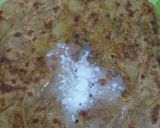 A picture of step 2 of Aloo gajar parathas.