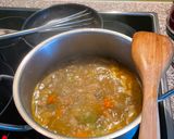 Félig fejtett hüvelyes bableves recept fázis 6 fotója