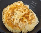 A picture of step 3 of Thai Omelet with Chili Fish Sauce.