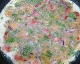 A picture of step 3 of Spanish omelette.