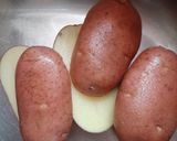 Foto del paso 1 de la receta: Papa Canoa al Horno, Rellena con Quinoa roja y Blanca