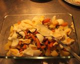 Foto del paso 7 de la receta: Salmón guarnicionado, con ensalarda mayoneseada