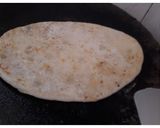 A picture of step 7 of Aloo Paneer Stuffed Kulcha.