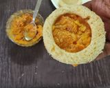 A picture of step 4 of Cheesy veg discs.