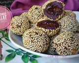 Foto langkah ke 11 dari resep Onde-onde coklat ubi ungu.