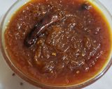 A picture of step 6 of Raw mango Instant Chunda (vaghariyu).