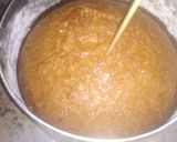 Foto langkah ke 9 dari resep Bolu caramel/bolu sarang semut no mixer and no oven.