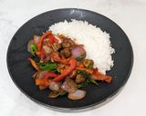 A picture of step 5 of Vegetable Stir Fry.