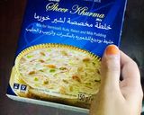 A picture of step 2 of Shan sheer khurma mix.