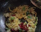 A picture of step 2 of Yogurt curry.