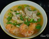 Hình bước làm 2 của món Bún Thái tôm giò heo