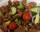 A picture of step 2 of My Roast Lamb Salad. 😁.
