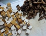 栗子香菇芋頭米糕(素)的食譜步驟3照片