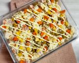 Foto del paso 4 de la receta: 🌸 Ensalada de arroz primavera - arroz, arvejas, choclo, zanahoria y jamón 🌸
