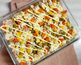 Foto del paso 4 de la receta: 🌸 Ensalada de arroz primavera - arroz, arvejas, choclo, zanahoria y jamón 🌸