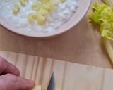 Foto del paso 2 de la receta: Apio: smoothie bowl agridulce con manzana y nuez 🥣 + infusión con limón 🍵 Dos recetitas con apio