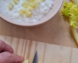 Foto del paso 2 de la receta: Apio: smoothie bowl agridulce con manzana y nuez 🥣 + infusión con limón 🍵 Dos recetitas con apio