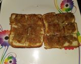 A picture of step 4 of Bread chaat.
