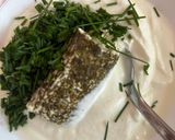 Karfiolsteak kecskesajtos joghurttal leöntve recept fázis 3 fotója