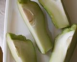 A picture of step 1 of Chayote with Beef #mymama'srecipe#authormarathon#.