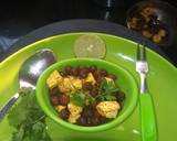 Chana paneer chaat recipe step 4 photo
