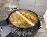Foto del paso 13 de la receta: Paella de La Safor, (con albóndigas) hecha con leña...🔥
