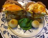 A picture of step 4 of California Farm Croque Madame & Monsieur.