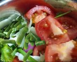 A picture of step 1 of French beans Chutney.