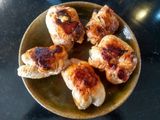 Rollitos de pavo rellenos