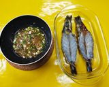รูปขั้นตอนการทำที่ 4 ของ กุ้งลายเสือนึ่งกระเทียม