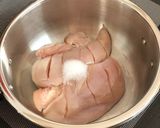 A picture of step 1 of Dhaba Style Chicken Bharta.
