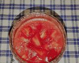 Une image de l'étape 3 de Gaspacho fraise pastèque.