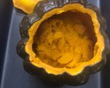 Foto del paso 2 de la receta: Zapallo relleno 4 quesos recargado 🎃