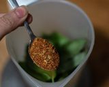 Foto del paso 1 de la receta: Árbol navideño de espaguetis al pesto🎄
