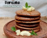 Foto langkah ke 5 dari resep White Coffee Milo Pancake With Mint Apple Caramel Sauce.