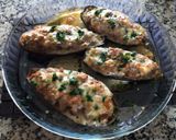 Foto del paso 3 de la receta: Berenjenas rellenas de atún