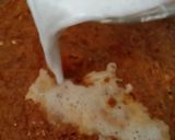 Gambar langkah 3 resipi Kuah kacang dan nasi impit.