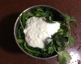 A picture of step 4 of Palak Paneer.