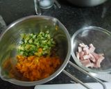 A picture of step 2 of Steamed cake #charityrecipe#gardenofsiloam.