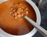 A picture of step 4 of Rajma Chawal.