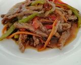 Foto del paso 11 de la receta: Ternera con verduras y salsa de soja