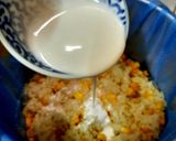 Hình bước làm 4 của món Xôi bắp mỹ